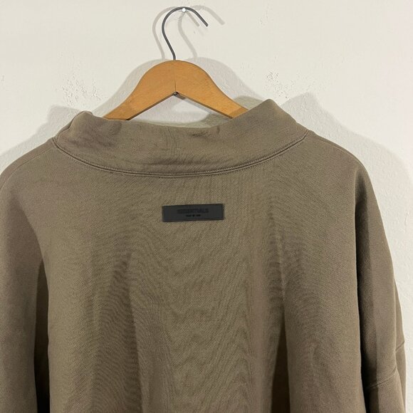 Essentials Fear of God Men's Brown Pullover Sweatshirt Size XXL - Picture 10 of 14